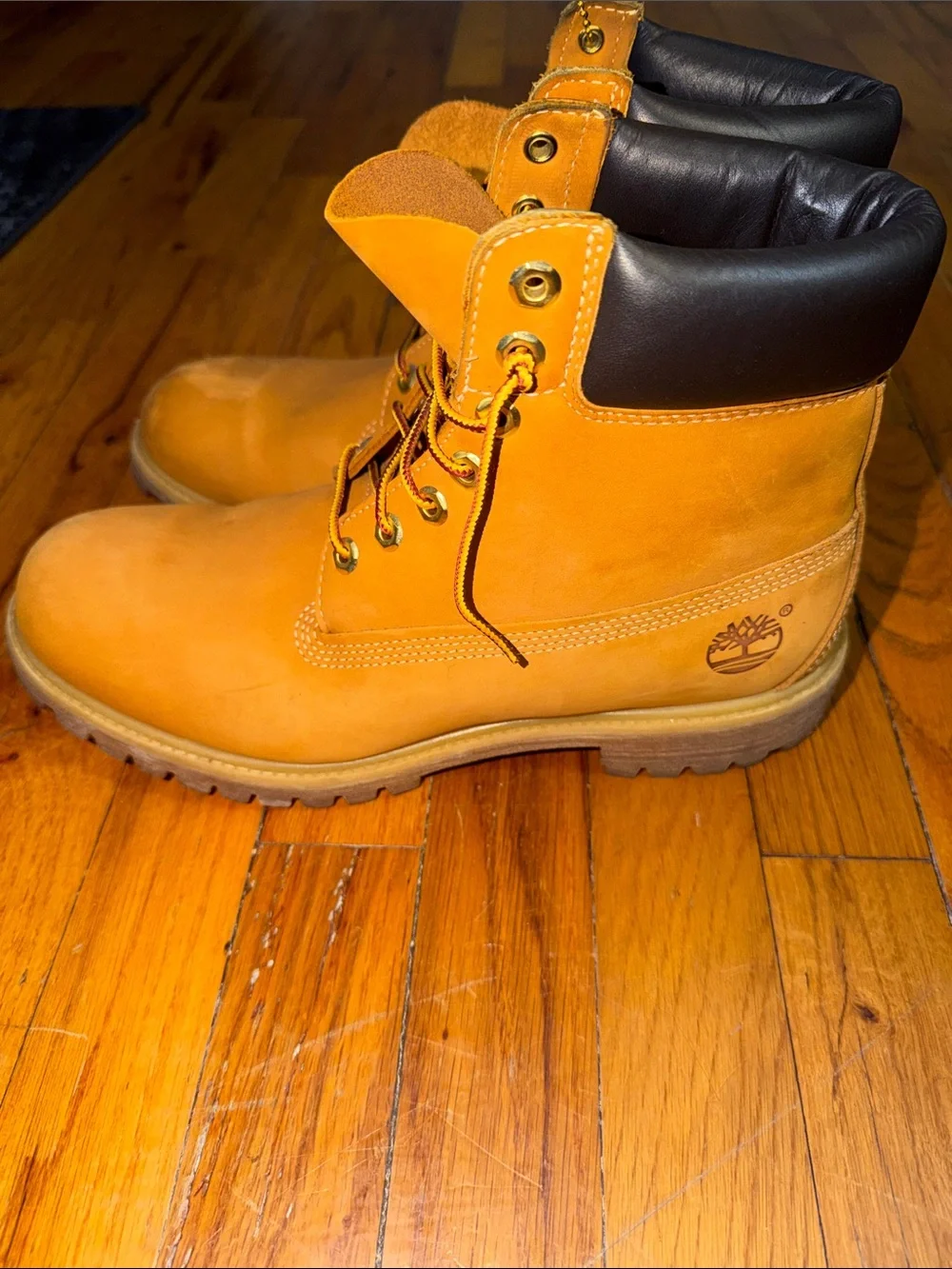 Timberland Wheat Tan Premium Work Boots